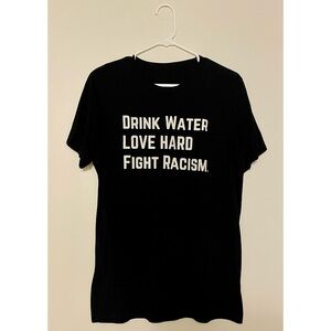 Black Graphic Activism T-Shirt
